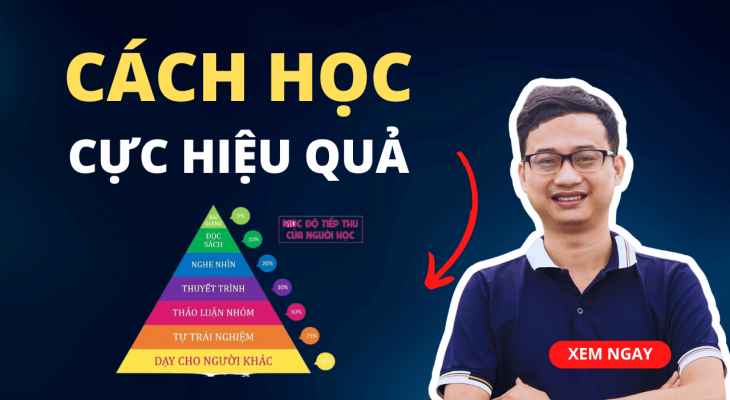 Bí Mật Giúp Học Tập Hiệu Quả 90% Nhờ Kim Tự Tháp Học Tập