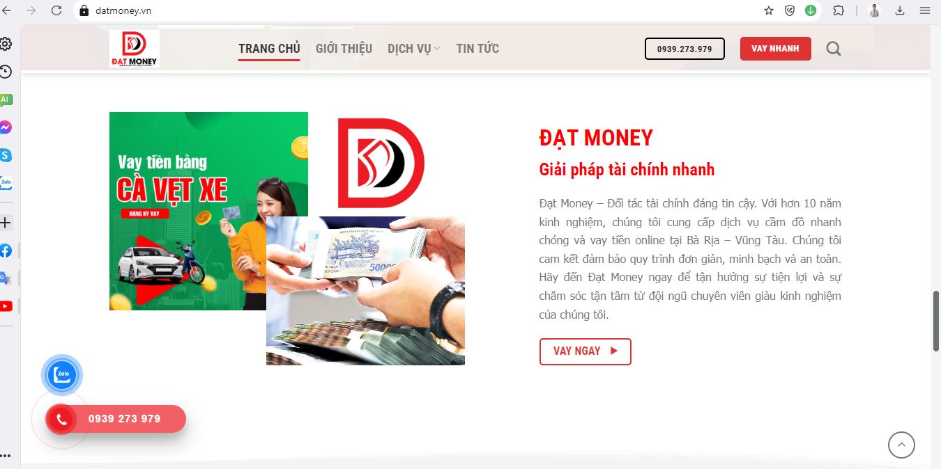 Đạt Money - Giải pháp tài chính nhanh