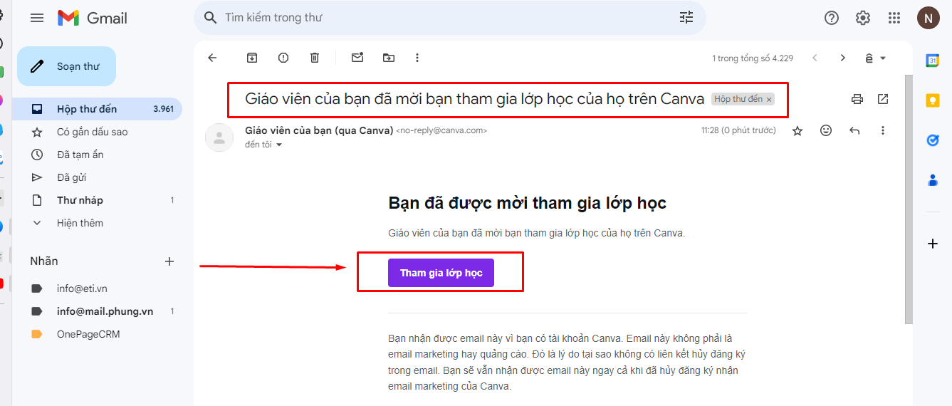 Kích hoạt Canva EDU