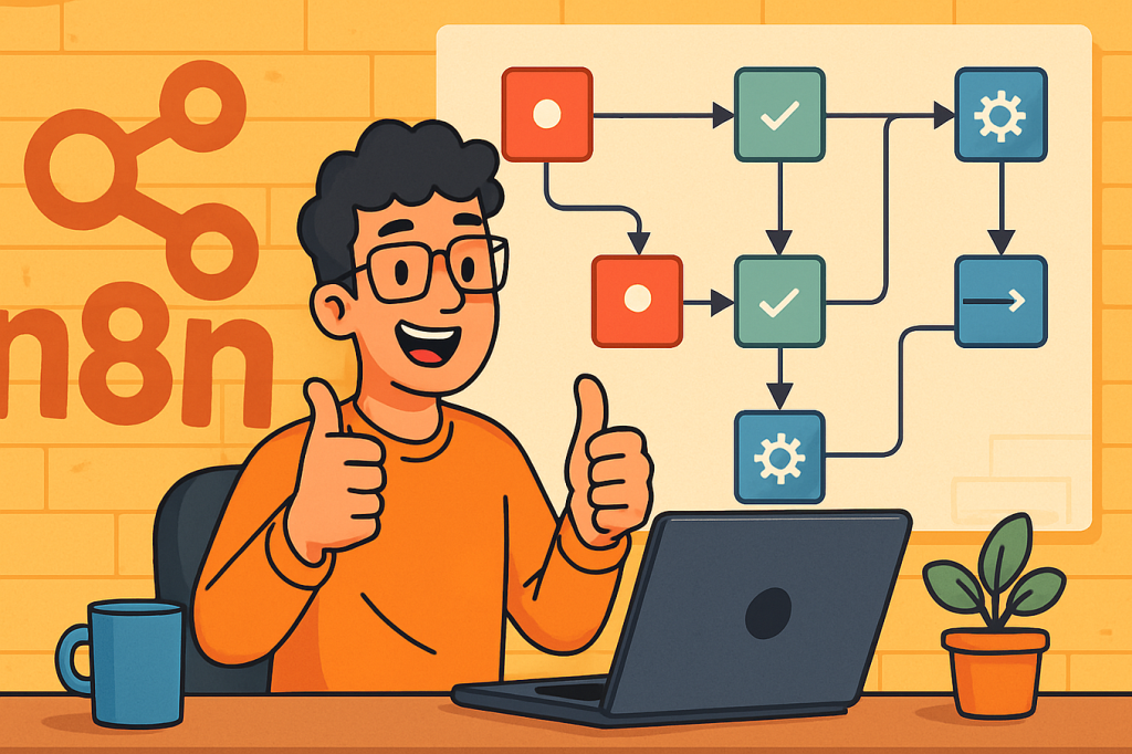 Hướng Dẫn Tối Ưu Hóa N8N: Các Mẹo và Thủ Thuật Chuyên Nghiệp N8N là một công cụ tự động hóa quy trình làm việc mạnh mẽ, giúp bạn kết nối các ứng dụng và dịch vụ khác nhau để tự động hóa các tác vụ lặp đi lặp lại. Để tận dụng tối đa N8N và xây dựng các quy trình làm việc hiệu quả, ổn định, hãy cùng khám phá những mẹo và thủ thuật chuyên nghiệp dưới đây. 1. Xử Lý Lỗi Mạnh Mẽ: "Thử Lại Khi Thất Bại" và "Xử Lý Lỗi" Thử Lại Khi Thất Bại (Retry on Fail): Đây là tính năng cứu cánh giúp quy trình làm việc của bạn không bị gián đoạn bởi các vấn đề tạm thời như mất kết nối internet hoặc sự cố API. Cách sử dụng: Thiết lập số lần thử lại (ví dụ: ít nhất 3 lần) và khoảng thời gian chờ giữa các lần thử (ví dụ: 5 giây). Điều này đảm bảo rằng quy trình của bạn có cơ hội hoàn thành ngay cả khi gặp phải trục trặc nhỏ. Xử Lý Lỗi (On Error): Thay vì để N8N dừng hoàn toàn quy trình làm việc khi một nút gặp lỗi, bạn có thể định cấu hình để: Tiếp tục vòng lặp: Cho phép quy trình làm việc tiếp tục chạy cho các mục khác ngay cả khi một mục bị lỗi. Sử dụng đầu ra lỗi: Thu thập thông tin về lỗi để kiểm tra và xử lý sau này. Điều này rất hữu ích cho việc gỡ lỗi và cải thiện quy trình. 2. Quản Lý Dữ Liệu Thông Minh với Nút Mã và Nút Đặt Ghim Dữ Liệu với Nút Mã (Pin Data with Code Nodes): Các nút mã không chỉ dùng để viết code mà còn có thể hoạt động như một "bảng ghim" dữ liệu. Lợi ích: Khi đầu ra từ nút trước đó không như mong muốn, bạn có thể sử dụng nút mã để ghim và lưu trữ dữ liệu cần thiết, đảm bảo tính nhất quán cho các bước tiếp theo. Chúng cũng có thể dùng như các bản ghi console để theo dõi dữ liệu. Sử Dụng Nút Đặt (Use the Set Node): Nút "Set" là một công cụ cực kỳ linh hoạt để chuyển đổi, tổ chức và kết hợp dữ liệu. Ứng dụng: Đặc biệt hữu ích khi làm việc với các cơ sở dữ liệu như Supabase hoặc PostgreSQL, giúp bạn định dạng lại dữ liệu trước khi gửi đi. Nút này cũng có thể kết hợp dữ liệu từ nhiều nút đầu vào, tạo ra một luồng dữ liệu mạch lạc hơn. 3. Cấu Hình Quy Trình Làm Việc Nâng Cao Cài Đặt Quy Trình Làm Việc Nâng Cao (Advanced Workflow Settings): Múi Giờ (Time Zone): Đảm bảo rằng các tác vụ theo lịch trình hoặc xử lý thời gian được thực hiện chính xác bằng cách điều chỉnh múi giờ cho quy trình làm việc của bạn. Quy Trình Làm Việc Lỗi (Error Workflow): Thiết lập một quy trình làm việc riêng biệt để kích hoạt khi có lỗi xảy ra trong quy trình chính. Điều này giúp bạn tự động thông báo cho người có trách nhiệm hoặc ghi lại lỗi để xử lý kịp thời. Thời Gian Chờ Quy Trình Làm Việc (Timeout Workflow): Ngăn chặn các vòng lặp vô hạn hoặc các yêu cầu API kéo dài làm đóng băng phiên bản N8N của bạn. Đặt giới hạn thời gian để quy trình tự động dừng nếu vượt quá, giúp duy trì sự ổn định của hệ thống. 4. Tổ Chức và Cộng Tác Hiệu Quả Ghi Chú Dán (Sticky Notes): Thêm ghi chú dán trực tiếp vào quy trình làm việc của bạn để giải thích mục đích của các phần khác nhau. Tính năng: Bạn có thể tùy chỉnh màu sắc và sử dụng Markdown để định dạng ghi chú, giúp quy trình làm việc dễ đọc và dễ hiểu hơn, đặc biệt khi làm việc nhóm. Thẻ để Tổ Chức (Tags for Organization): Gán thẻ cho các quy trình làm việc (ví dụ: tên khách hàng, chức năng, dự án). Lợi ích: Điều này giúp bạn dễ dàng lọc và tìm kiếm các quy trình làm việc trên trang chủ N8N, đặc biệt khi bạn có nhiều quy trình phức tạp. 5. Mở Rộng Khả Năng và Kiểm Tra Thông Minh Cài Đặt Nút Cộng Đồng Tùy Chỉnh (Install Custom Community Nodes): Cộng đồng N8N rất năng động và tạo ra nhiều nút tùy chỉnh hữu ích. Khám phá: Tìm kiếm và cài đặt các nút này để mở rộng khả năng của N8N, tích hợp với nhiều dịch vụ và thực hiện các tác vụ chuyên biệt hơn. Kiểm Tra Dần Dần (Test Incrementally): Thay vì xây dựng toàn bộ quy trình làm việc rồi mới kiểm tra, hãy kiểm tra từng nút hoặc từng cặp nút một. Chiến lược: Ghi lại dữ liệu sau mỗi bước kiểm tra thành công. Điều này giúp bạn phát hiện lỗi sớm, dễ dàng xác định nguyên nhân và tránh phải thay đổi toàn bộ quy trình làm việc phức tạp sau này. Áp dụng những mẹo và thủ thuật này sẽ giúp bạn xây dựng các quy trình làm việc N8N mạnh mẽ, ổn định và dễ quản lý hơn, từ đó nâng cao hiệu suất tự động hóa của bạn. Chúc bạn thành công!